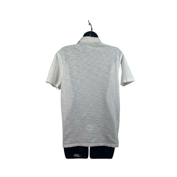 Vince Polo Golf Shirt Womens Size S Peruvian Cotton white‎ - Picture 4 of 6